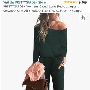 NWT Amazon Cotton Jumpsuit